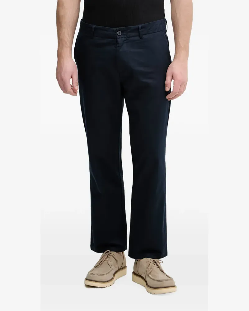 Sisley Chino mit geradem Bein - Blau Blau