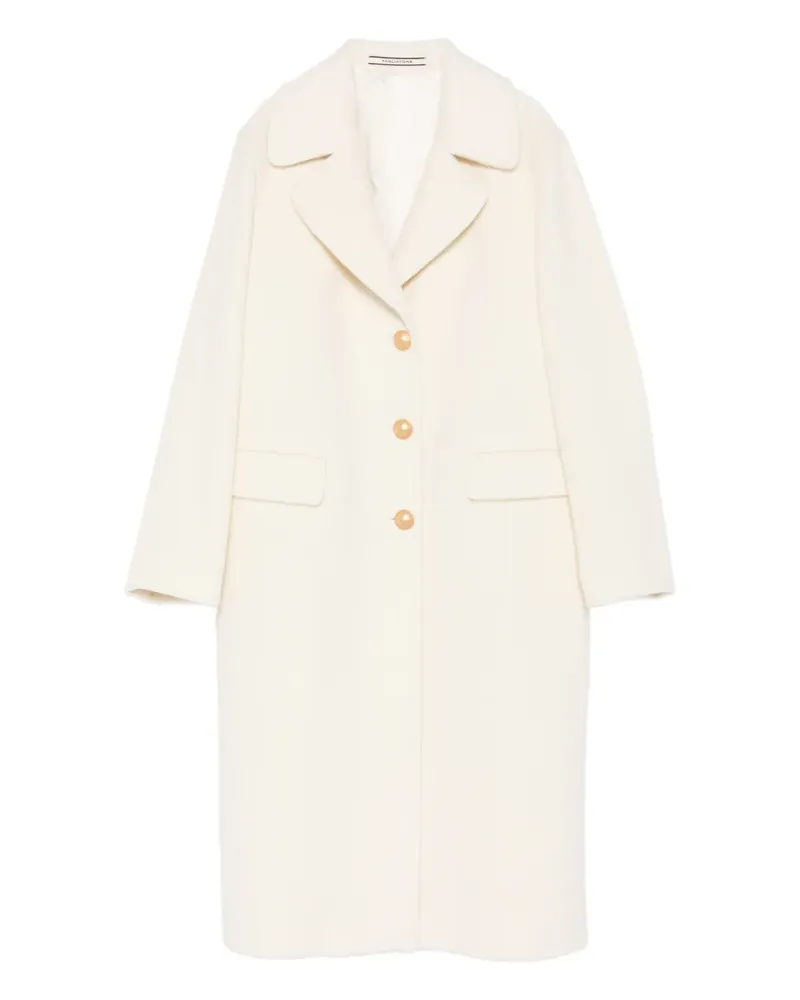 Tagliatore Layla buttoned pocket coat - Nude Nude