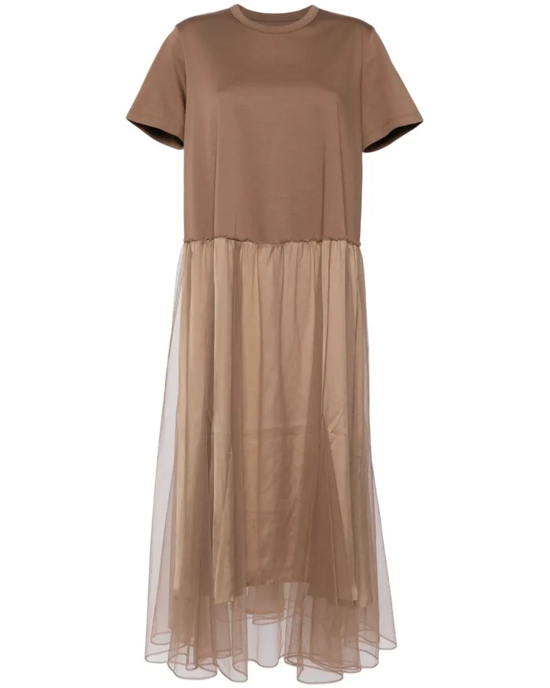 JNBY Kleid mit kurzen Ärmeln - Braun Braun