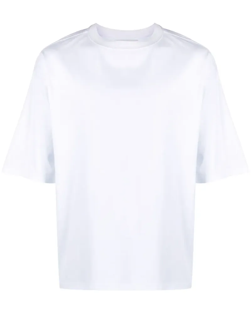Lanvin T-Shirt mit Logo-Print - Weiß Weiß