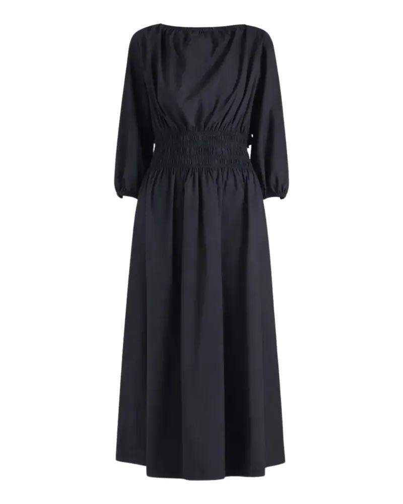 Liviana Conti Nifular gathered-waist maxi dress - Blau Blau