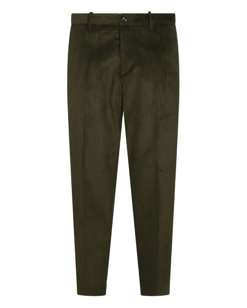 nine:inthe:morning Straight-Leg-Hose aus Cord - Grün Grün
