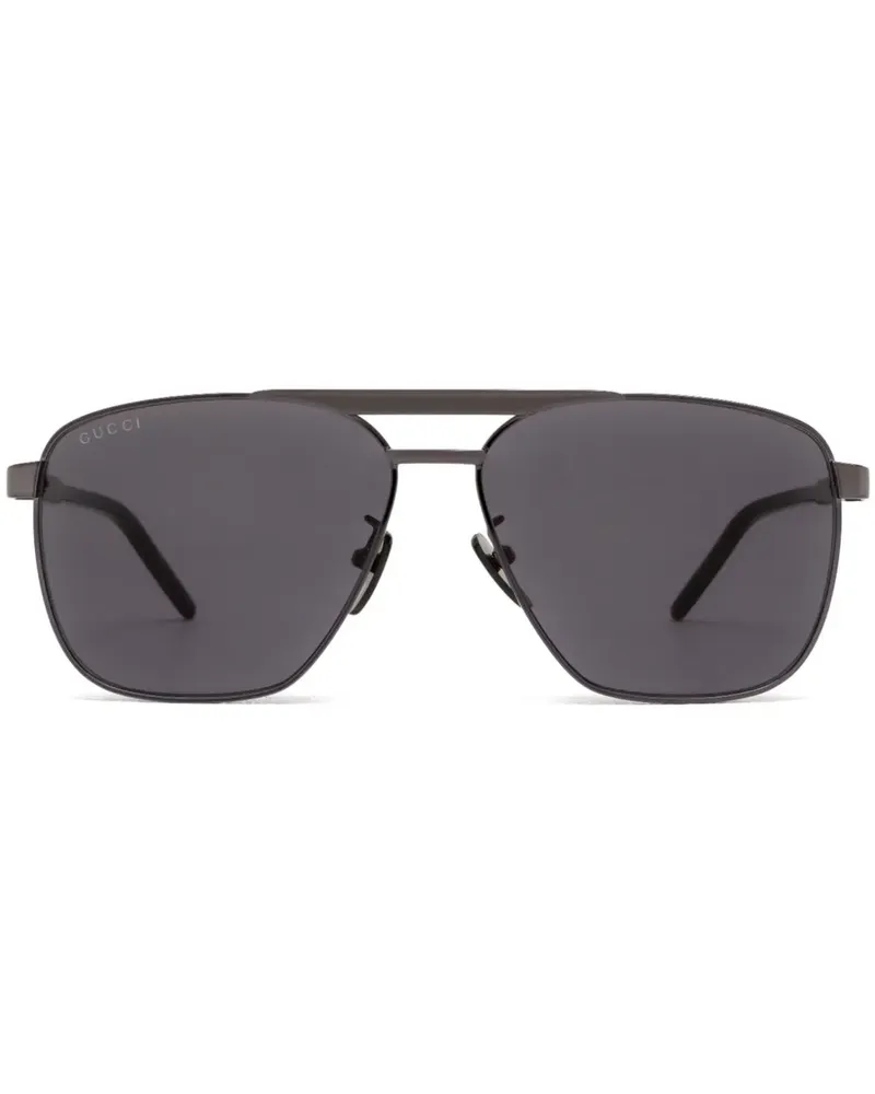 Gucci Getönte Pilotenbrille - Silber Silber