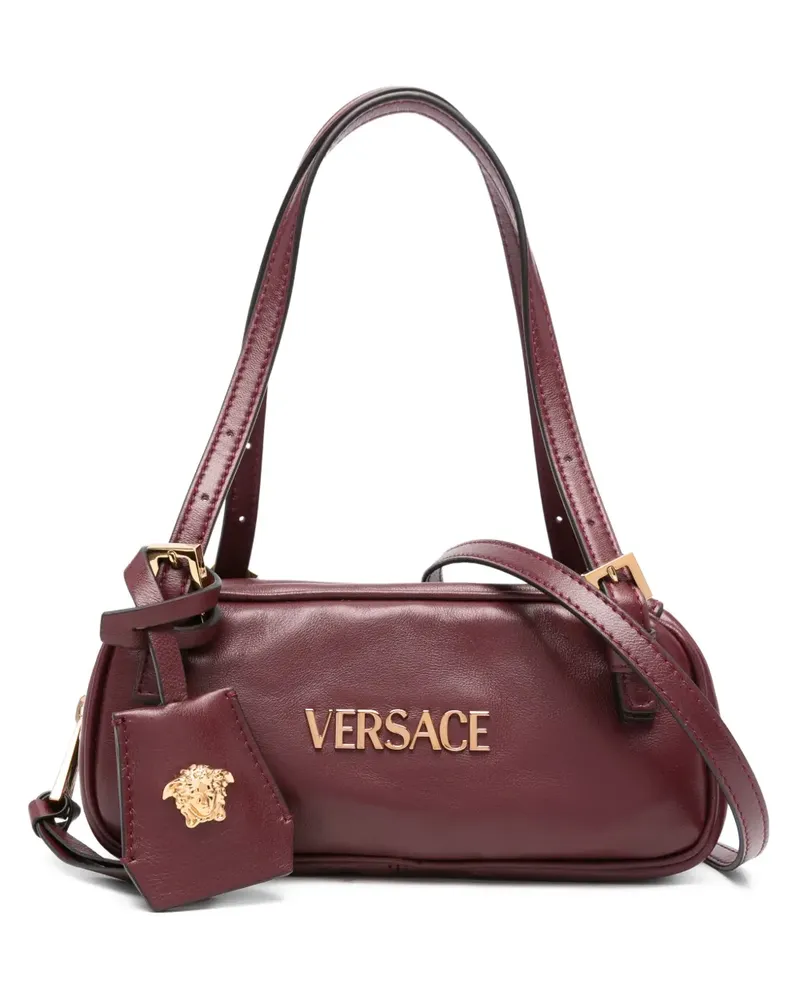Versace Tag Bowling Schultertasche - Rot Rot