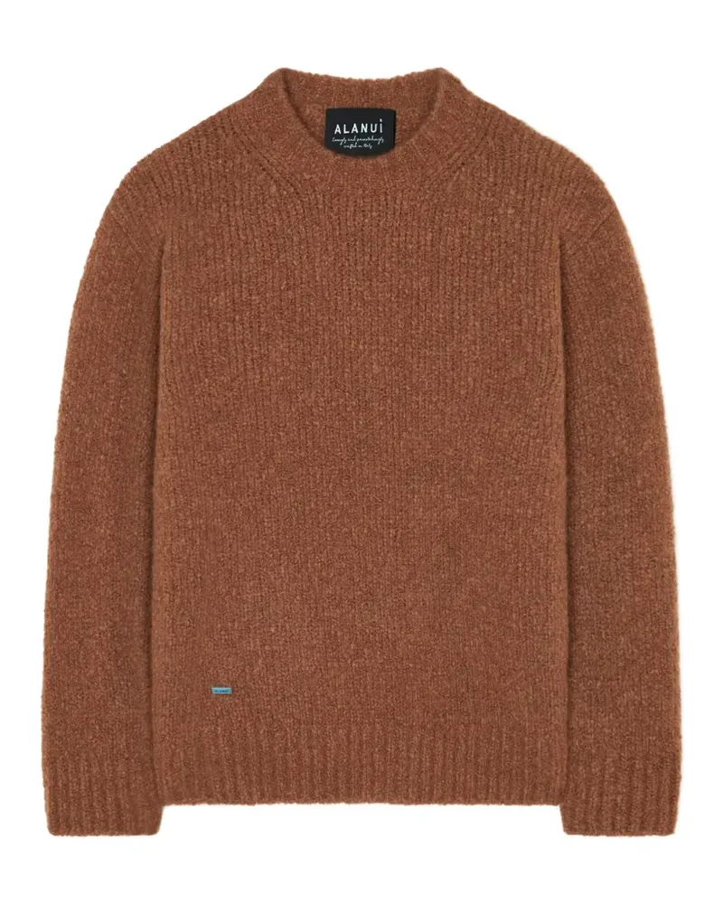 Alanui Pullover mit gerippten Nähten - Braun Braun