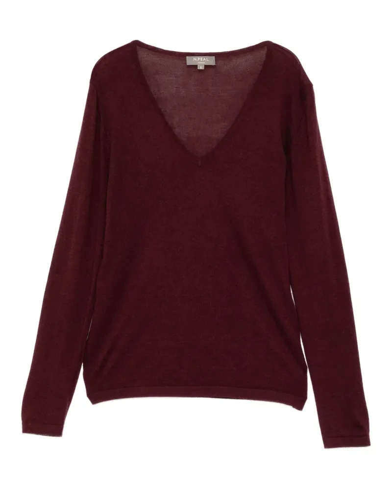 N.Peal Imogen T-Shirt - Rot Rot