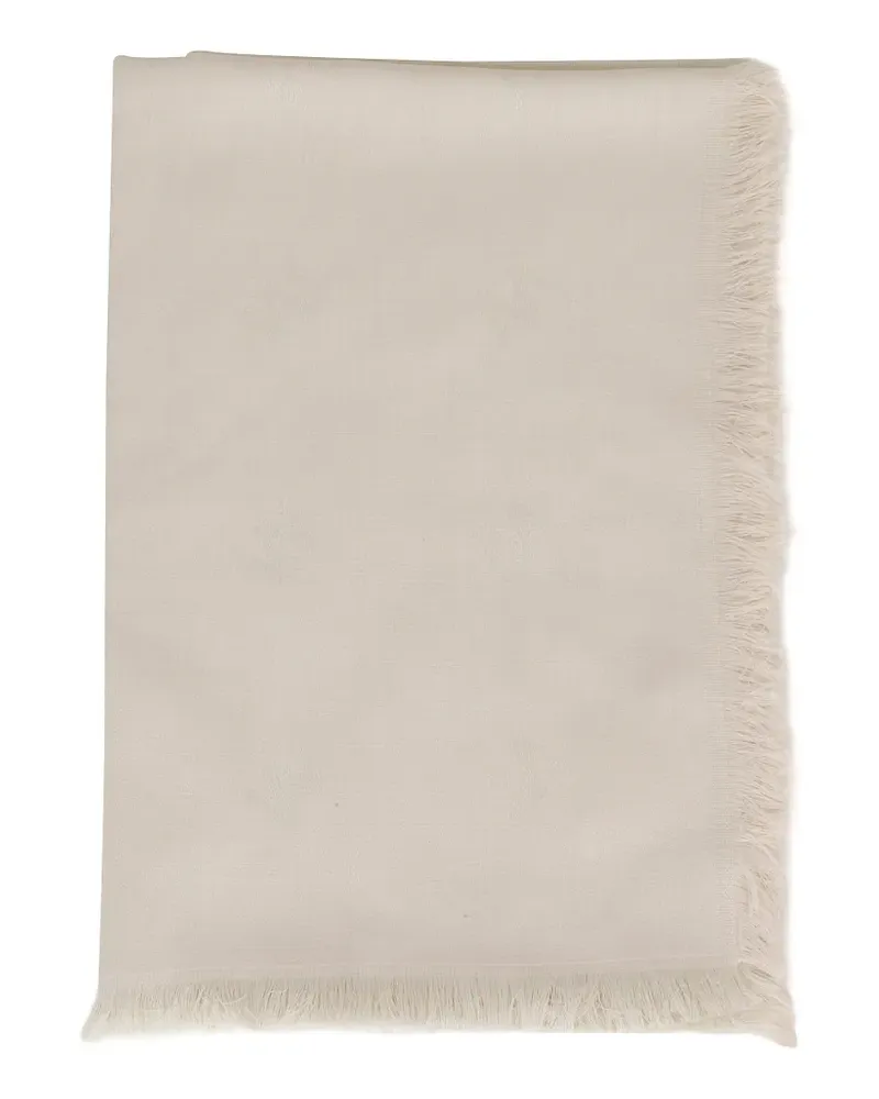 Max Mara fringed scarf - Nude Nude