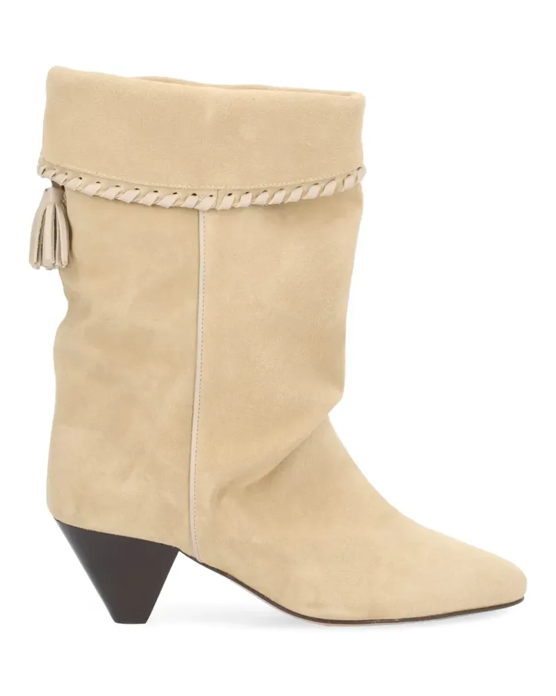 Isabel Marant Dalby Stiefel mit Quasten - Nude Nude