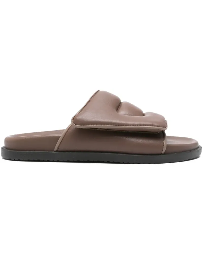 Copenhagen Sandalen mit gepolsterten Riemen - Braun Braun