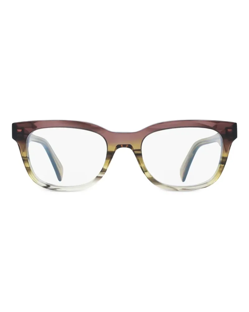 Paul Smith Brille mit eckigem Gestell - Braun Braun
