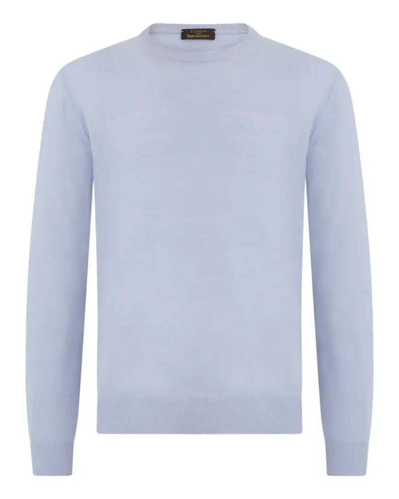Slowear Pullover mit rundem Ausschnitt - Blau Blau