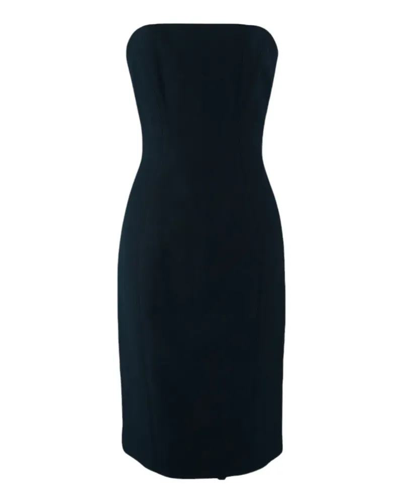 Paule Ka Schulterfreies Kleid - Blau Blau