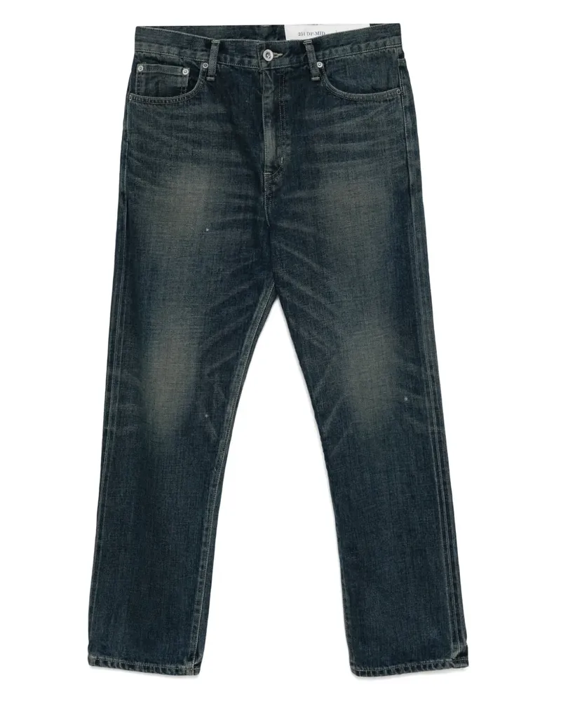 Neighborhood Ausgeblichene Jeans - Blau Blau