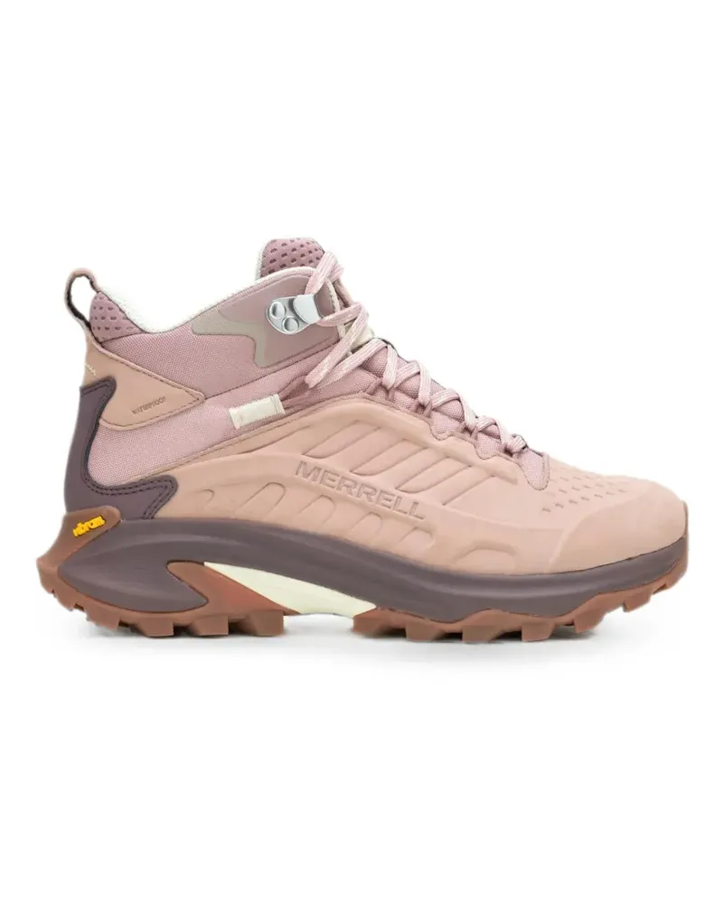 MERRELL Wasserdichte Moab Speed 2 Mid Sneakers - Rosa Rosa