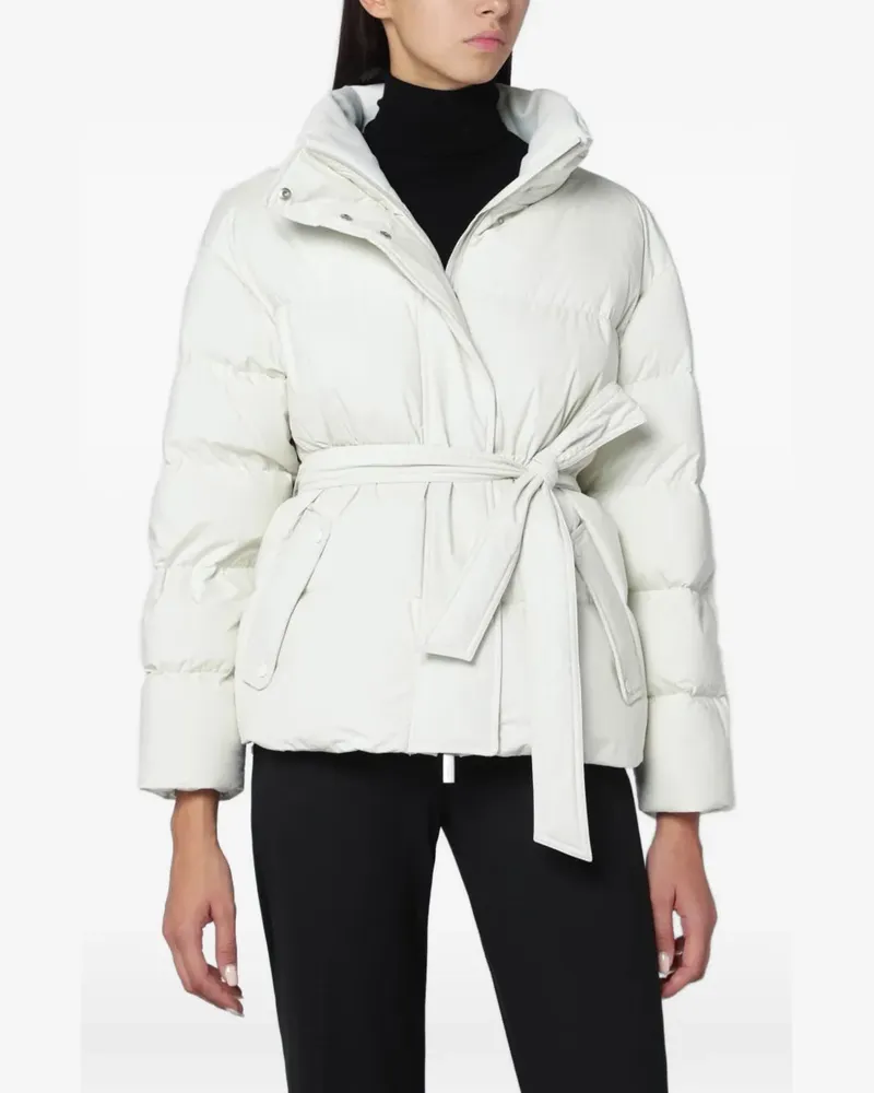 Herno belted puffer jacket - Nude Nude