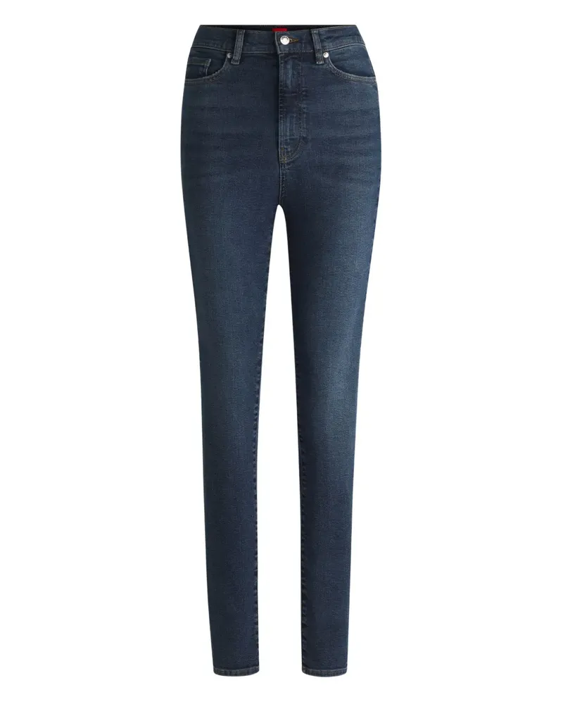 HUGO BOSS Girali Jeans mit Reißverschluss - Blau Blau