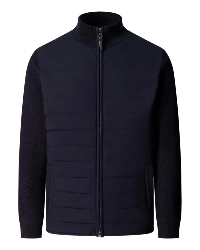 Hackett Gewebte Jacke mit Reißverschluss - Blau Blau