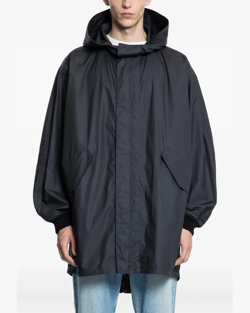The Row hooded jacket - Schwarz Schwarz