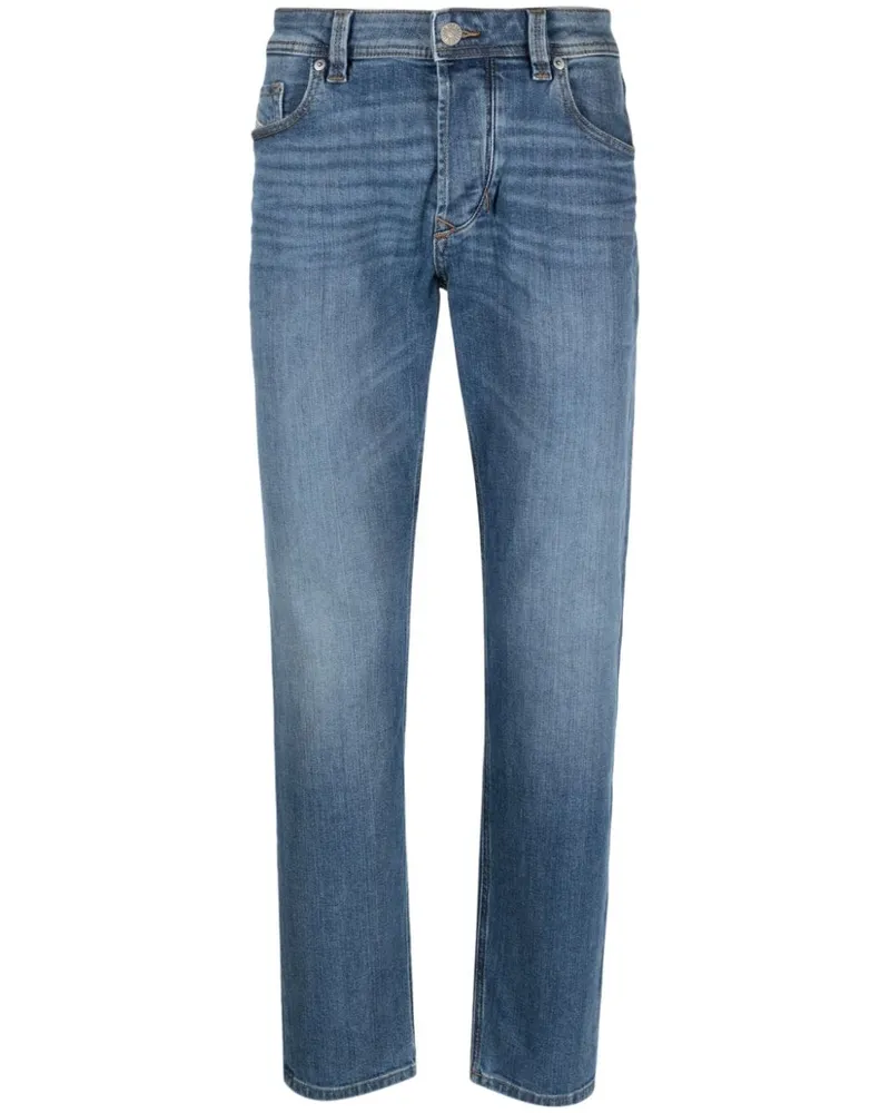 Diesel Halbhohe Larkee-Beex Tapered-Jeans - Blau Blau