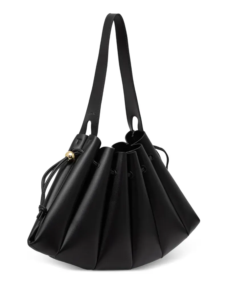 THEMOIRÈ Calipso Schultertasche mit Falten - Schwarz Schwarz