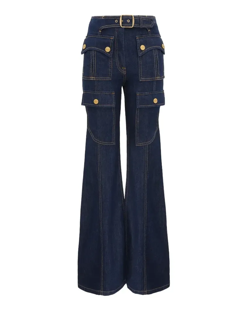 Zimmermann Luna flared jeans - Blau Blau