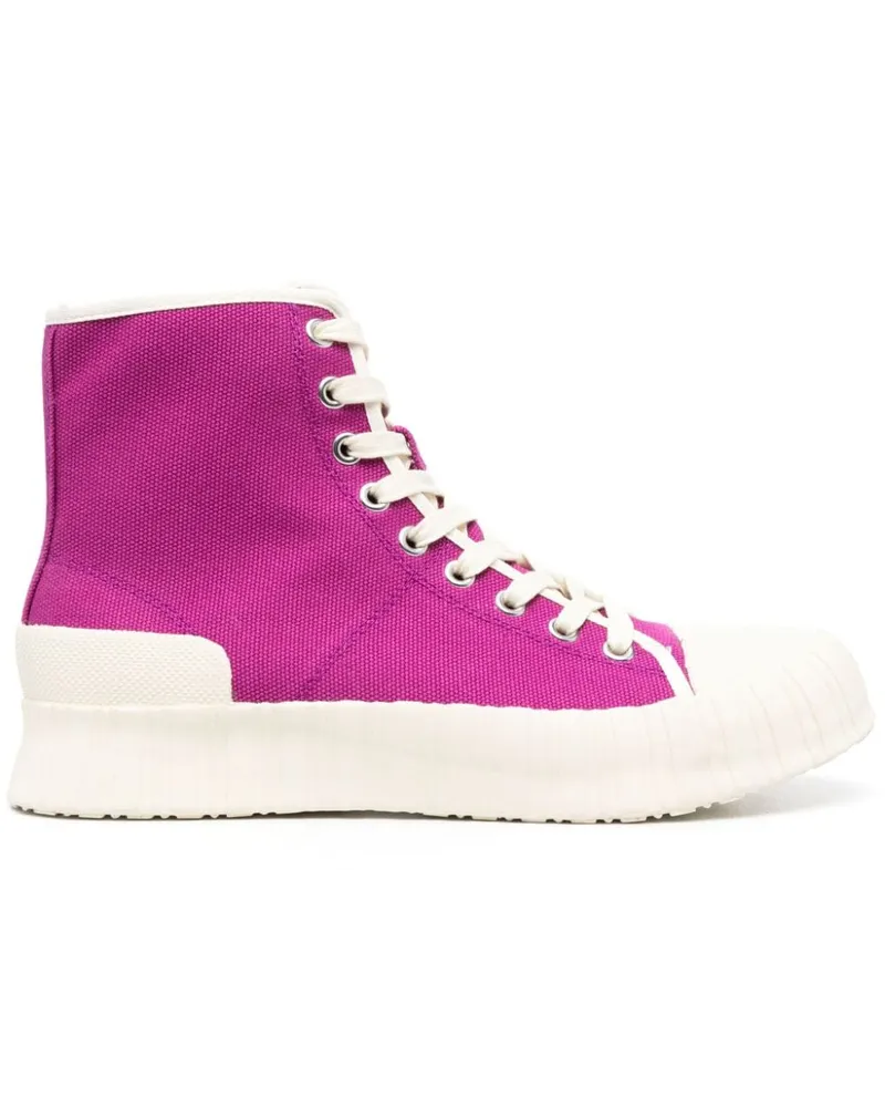 Camper Roz High-Top-Sneakers aus Canvas Rosa