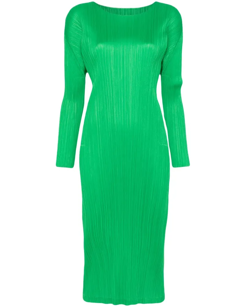 Issey Miyake Monthly Colors: February Minikleid - Grün Grün