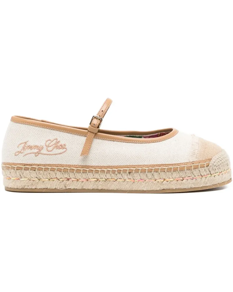 Jimmy Choo Flache Aciel Espadrilles - Nude Nude