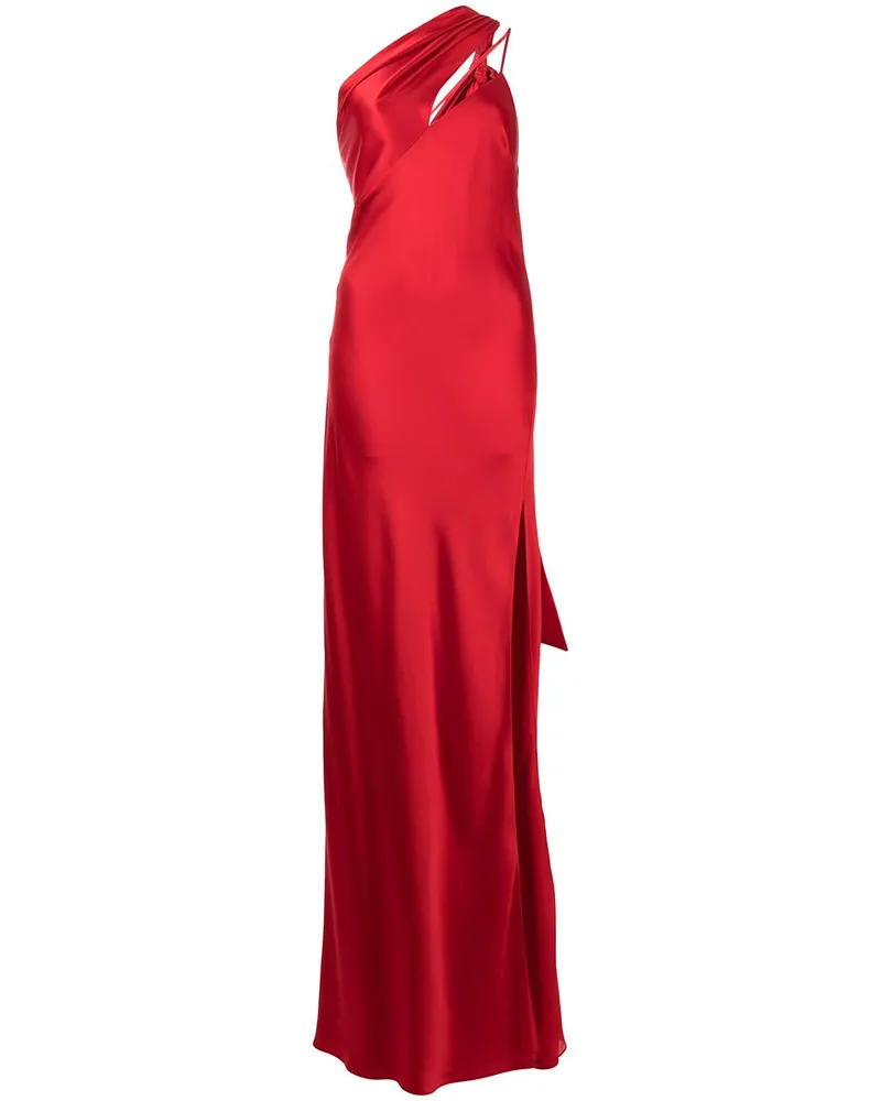 mason by michelle mason Drapiertes Abendkleid - Rot Rot