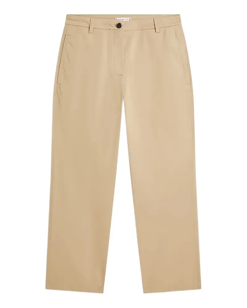 Tommy Hilfiger straight-leg chino trousers - Nude Nude
