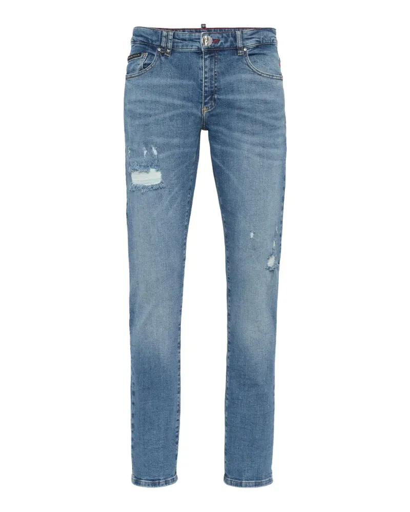 Philipp Plein Gerade Jeans - Blau Blau