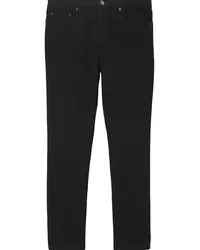 Burberry Klassische Straight-Leg-Jeans Schwarz