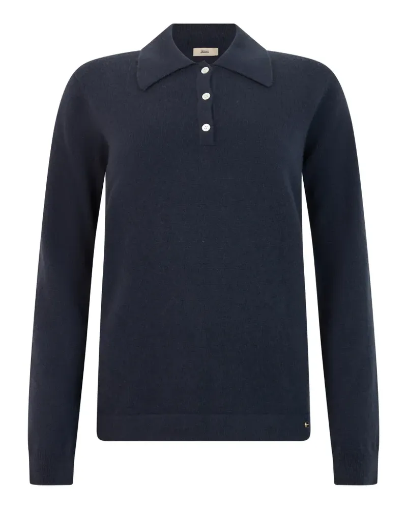 Herno Langärmeliger Pullover - Blau Blau