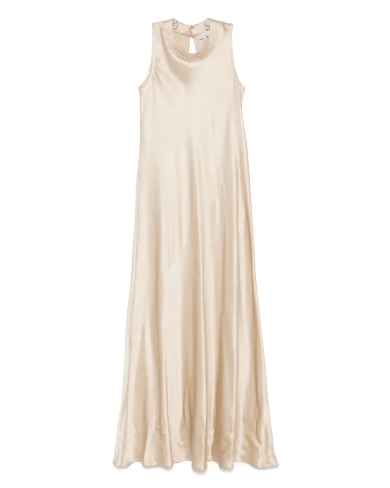 Antonelli Firenze Maxikleid aus Satin - Nude Nude