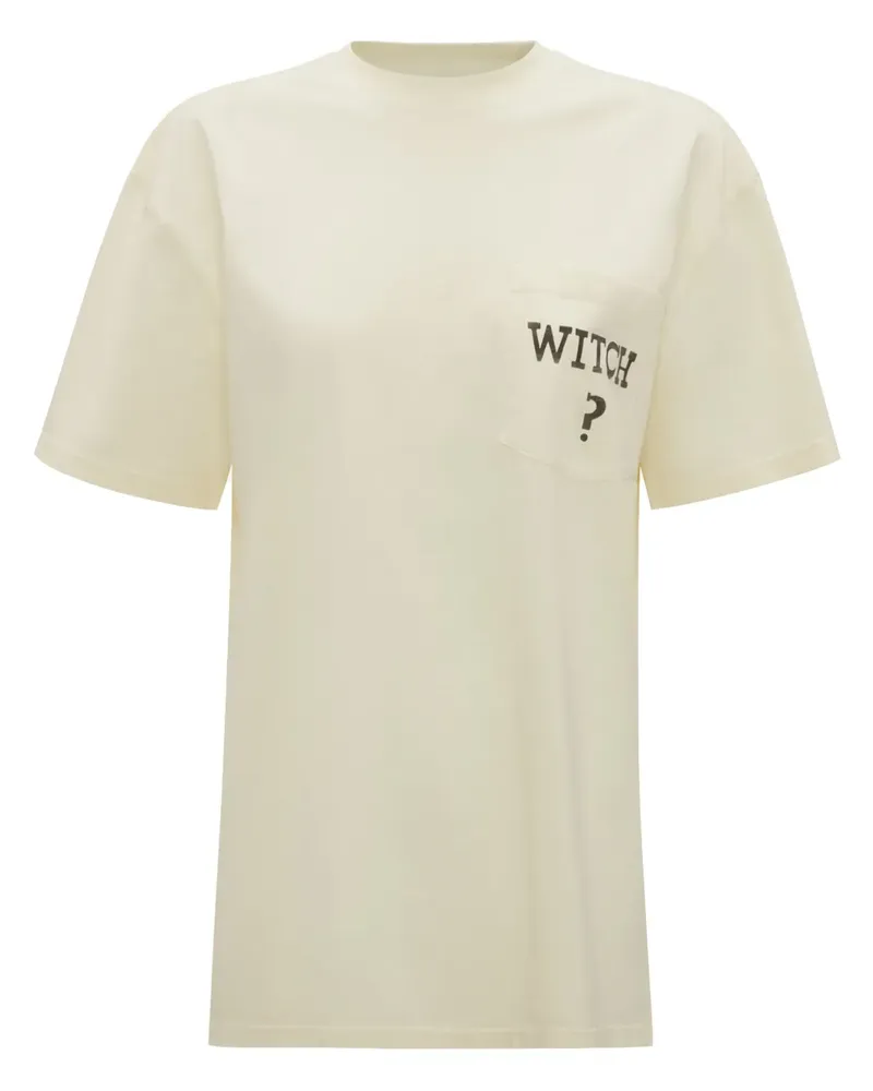 J.W.Anderson T-Shirt mit grafischem Print - Nude Nude