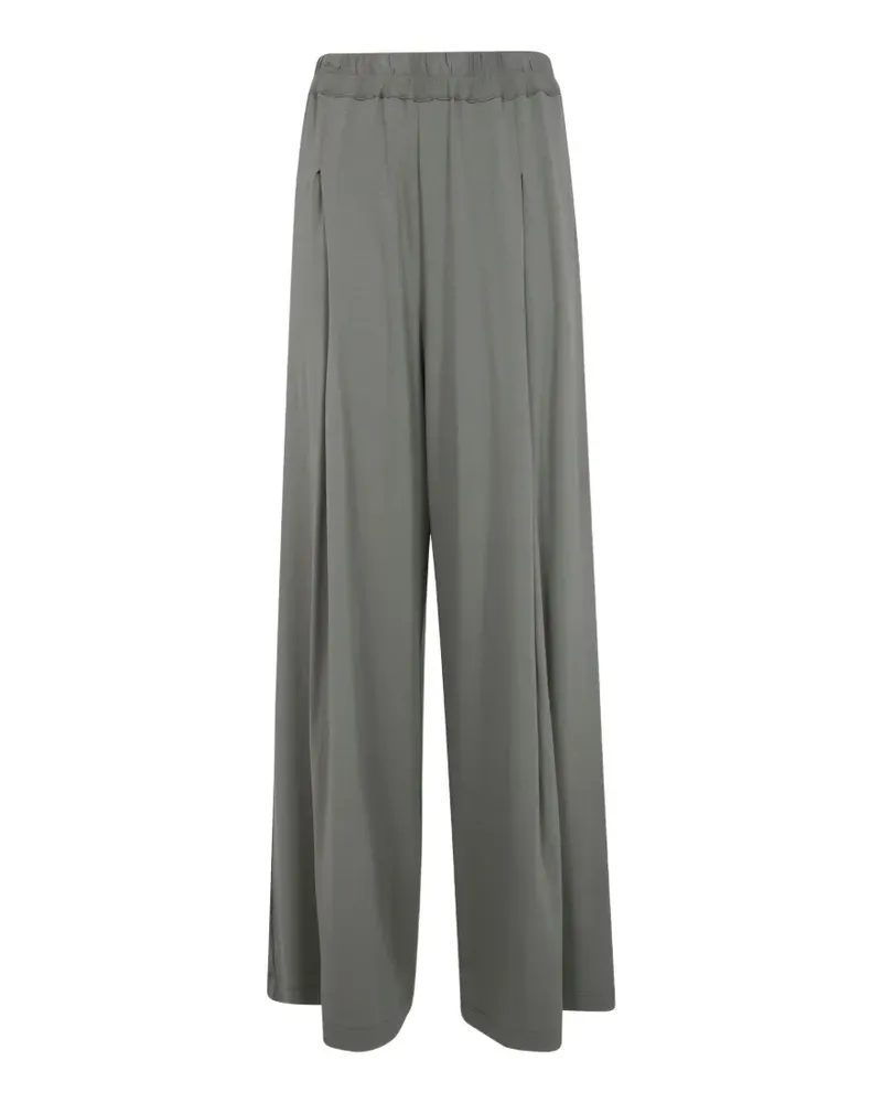 Gentry Portofino ribbed-knit trousers - Grau Grau