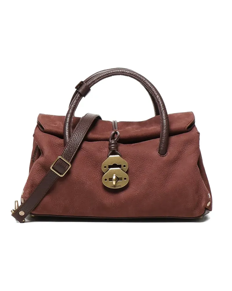 Zanellato Dotta Schultertasche mit Henkel - Rot Rot