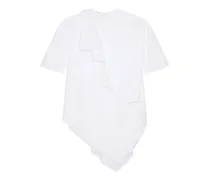 Asymmetrisches Minikleid - Weiß