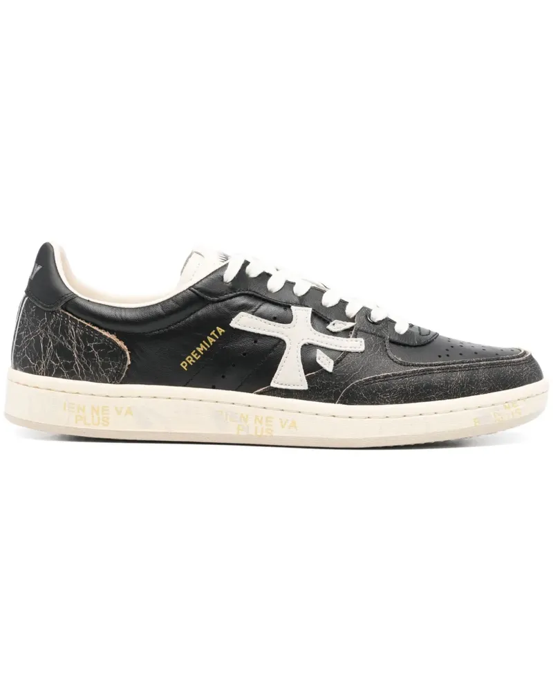 Premiata Bskt Clay Sneakers - Schwarz Schwarz