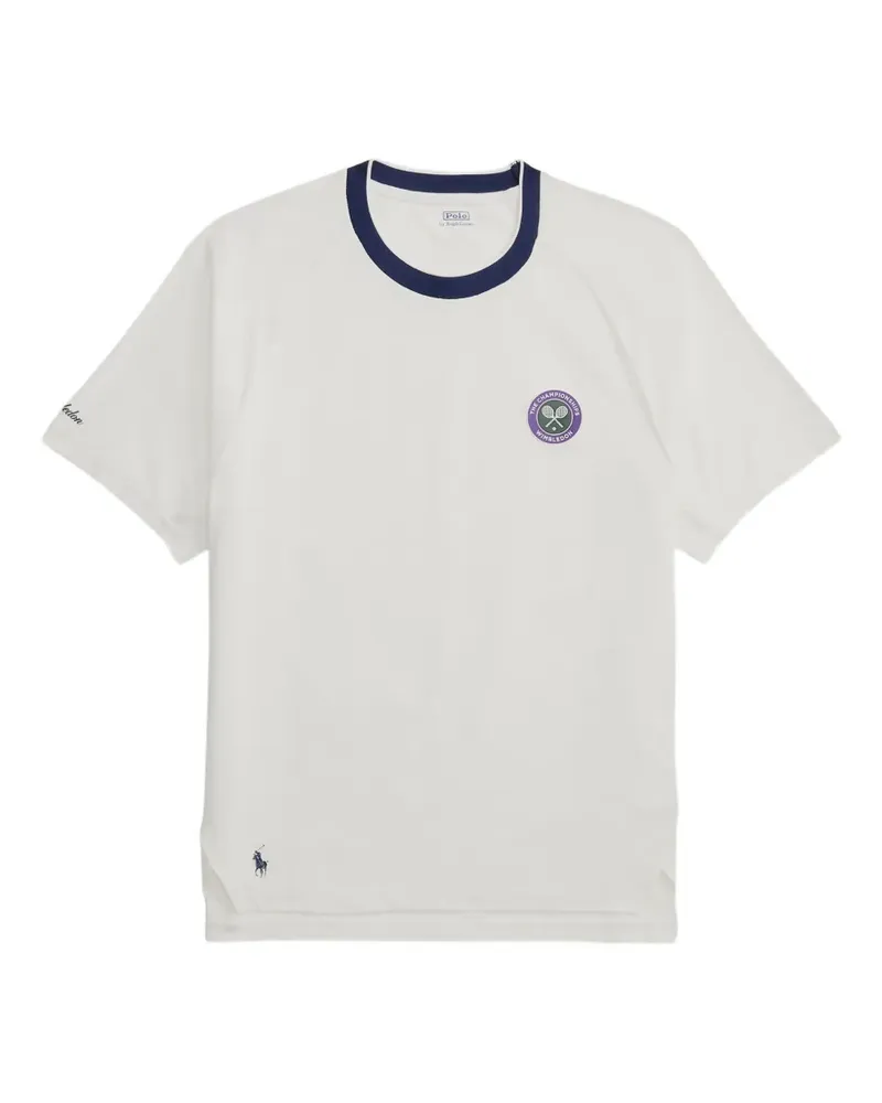 Ralph Lauren T-Shirt mit Raglanärmeln - Weiß Weiß