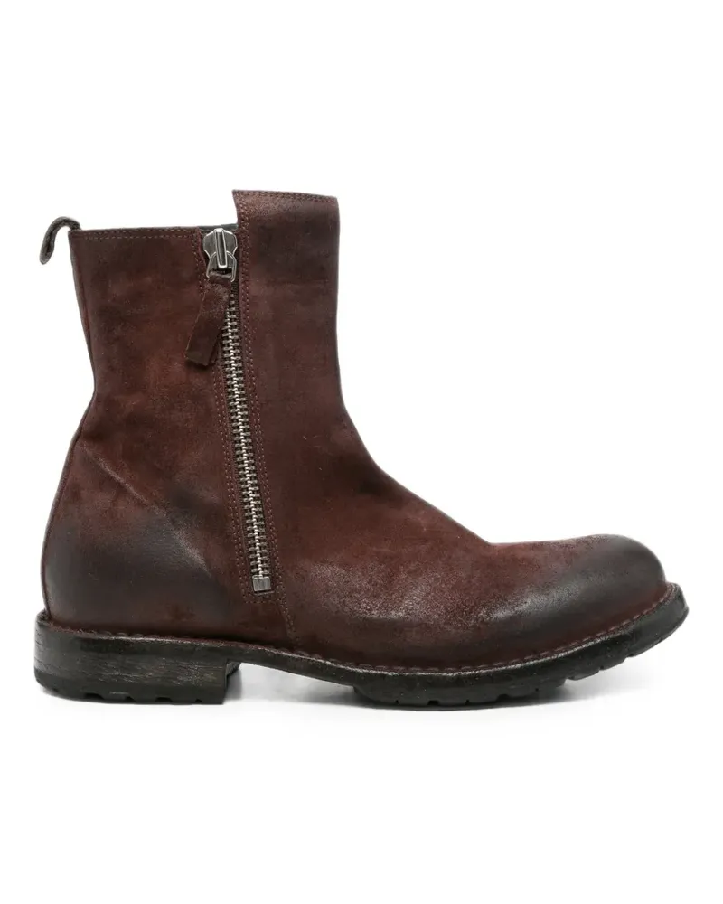 Moma Tuscany Wine Stiefel im Distressed-Look - Braun Braun