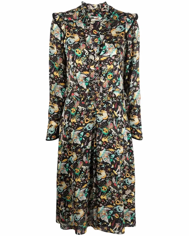 Zadig & Voltaire Rosier Kleid - Schwarz Schwarz
