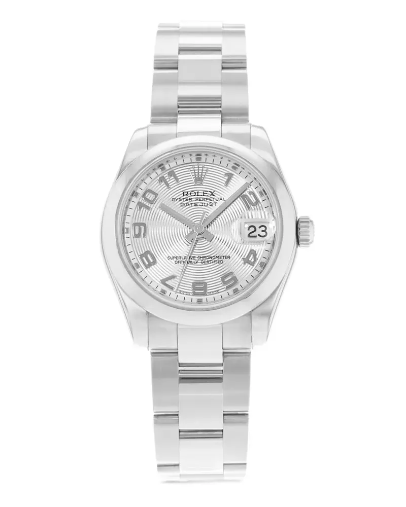 Rolex 2013 Datejust Armbanduhr 31mm - Silber Silber