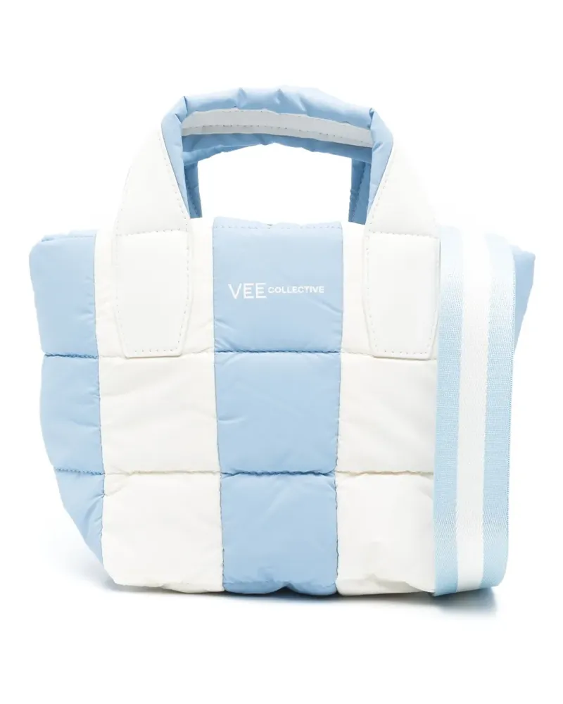 VeeCollective Mini Porter Handtasche - Blau Blau