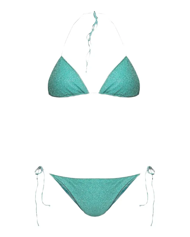Oséree glitter-effect bikini - Grün Grün