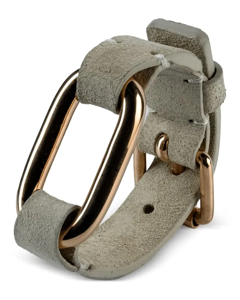 Parts Of Four Link Gauntlet Armband aus Sterlingsilber mit eckigem Detail - Nude Nude