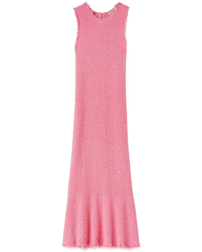 Jil Sander Besticktes Maxikleid - Rosa Rosa