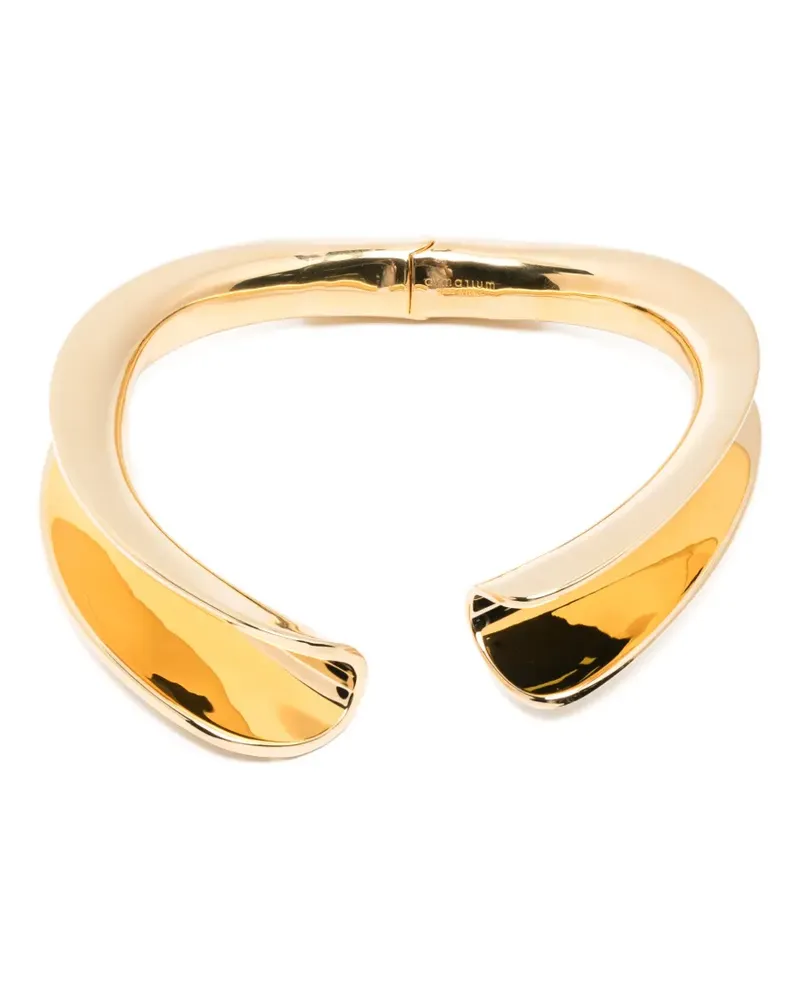 ARMARIUM Torchon sculptural necklace - Gold Gold