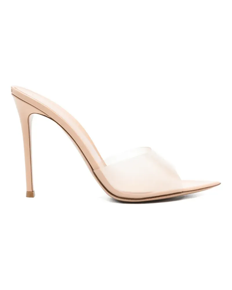 Gianvito Rossi Spitze Sandalen - Nude Nude