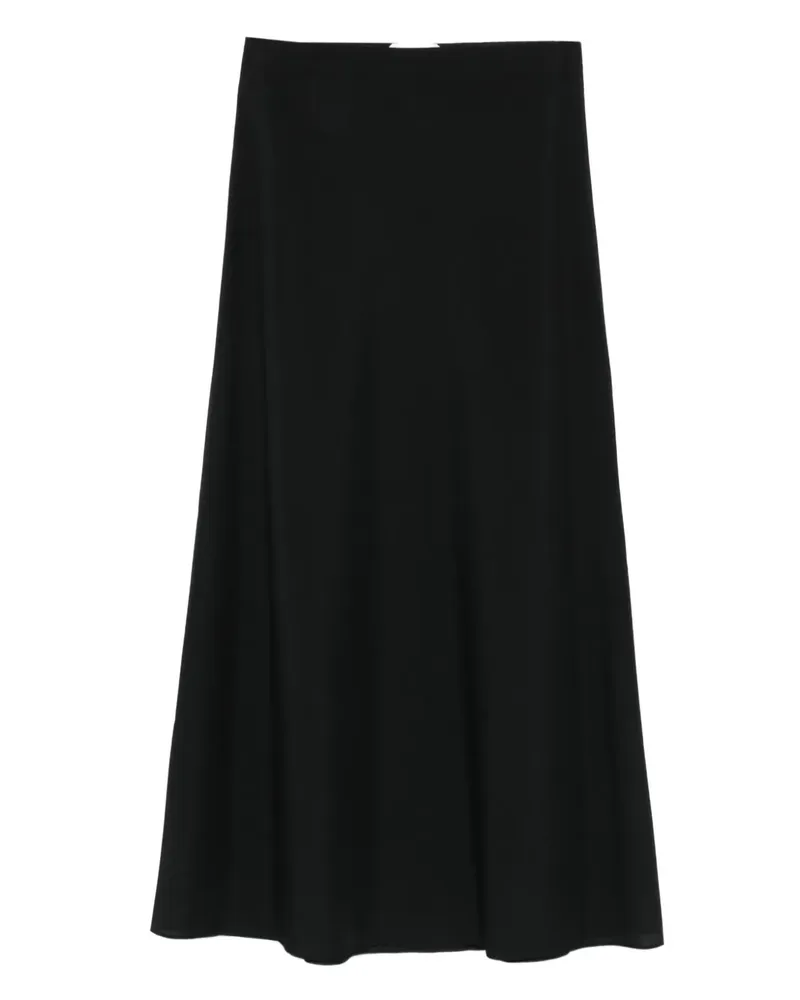 Alberta Ferretti Rock in A-Linie - Schwarz Schwarz